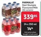 Parmalat - Steri Stumpie Flavoured Milk offers at R 339,95 in Makro