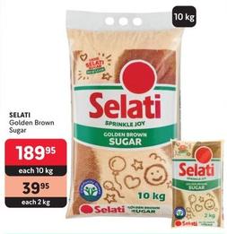 Selati - Golden Brown Sugar offers at R 189,95 in Makro
