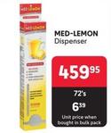 Med-Lemon - Dispenser offers at R 459,95 in Makro