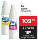 Jik - Bleach offers at R 109,95 in Makro