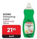 Econo - Dishwashing Liquid offers at R 21,95 in Makro