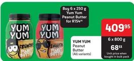 Yum Yum - Peanut Butter offers at R 409,95 in Makro