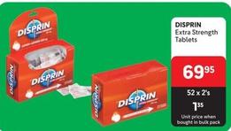 Dispirin - Extra Strength Tablets offers at R 69,95 in Makro