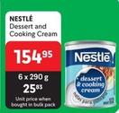 Nestlé - Dessert & Cooking Cream offers at R 154,95 in Makro