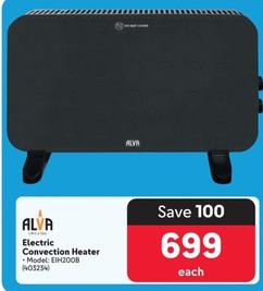Alva - Electric Convection Heater offers at R 699 in Makro