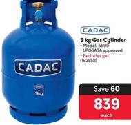 Cadac - 9 Kg Gas Cylinder offers at R 839 in Makro