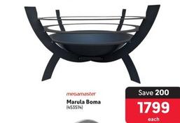 Megamaster - Marula Boma offers at R 1799 in Makro