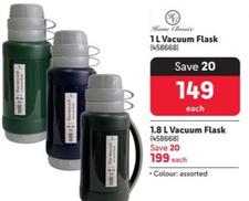 Home Classix - 1l Vacuum Flask offers at R 149 in Makro