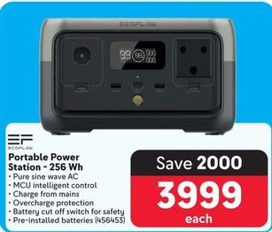 Ecoflow - Portable Power Station-256 Wh offers at R 3999 in Makro