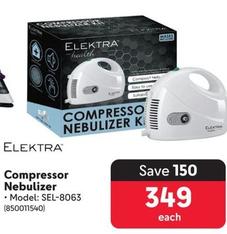 Elektra - Compressor Nebulizer offers at R 349 in Makro