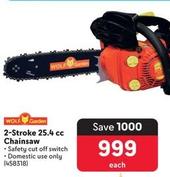 Wolf Garden - 2-Stroke 25.4 Cc Chainsaw offers at R 999 in Makro