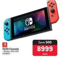 Nintendo - Oled Console offers at R 8999 in Makro