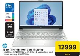 Hp - 39 Cm (15.6") 15s Intel Core I5 Laptop offers at R 12999 in Makro