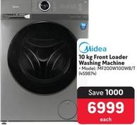 Midea - 10 Kg Front Loader Washing Machine offers at R 6999 in Makro