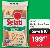 Selati - Golden Brown Sugar offers at R 199,95 in Makro