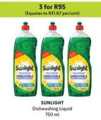 Sunlight - Dishwashing Liquid offers at R 95 in Makro