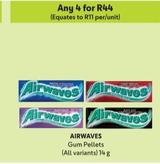 Airwaves - Gum Pellets offers at R 44 in Makro