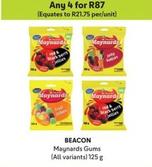 Beacon - Maynards Gums offers at R 87 in Makro