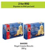 Bakers - Royal Creams Biscuits offers at R 92 in Makro