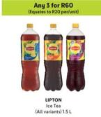 Lipton - Ice Tea offers at R 60 in Makro