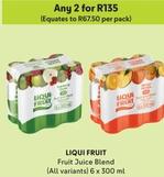 Liqui-Fruit - Fruit Juice Blend offers at R 135 in Makro