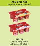 Clover - Classic Dairy Snack offers at R 35 in Makro