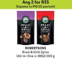 Robertsons - Braai & Grill Spice offers at R 33 in Makro