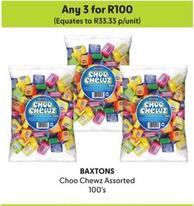Baxtons - Choo Chewz Assorted offers at R 100 in Makro