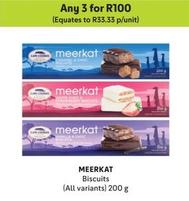 Meerkat - Biscuits offers at R 100 in Makro