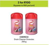 Chemico - Drain Cleaner Granules offers at R 100 in Makro