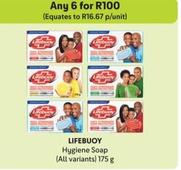 Lifebuoy - Hygiene Soap offers at R 100 in Makro