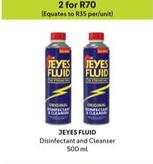 Jeyes Fluid - Disinfectant And Cleanser offers at R 70 in Makro
