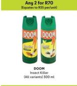 Doom - Insect Killer offers at R 70 in Makro