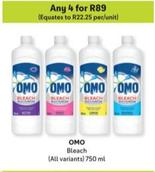 Omo - Bleach offers at R 89 in Makro