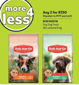 Bob Martin - Dry Dog Food offers at R 350 in Makro