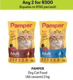 Pamper - Dry Cat Food offers at R 300 in Makro