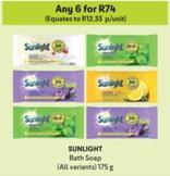 Sunlight - Bath Soap offers at R 74 in Makro
