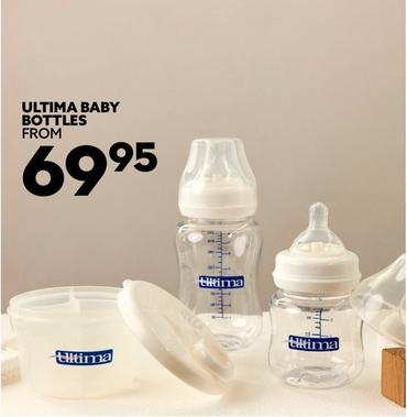Ultima - Baby Bottles offers at R 69,95 in Ackermans