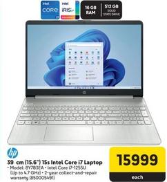 Hp - 39 Cm (15.6") 15S Intel Core I7 Laptop offers at R 15999 in Makro