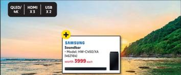 Samsung - Soundbar offers at R 3999 in Makro