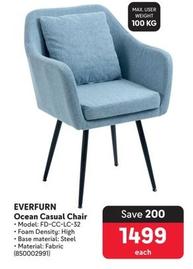 Everfurn - Ocean Casual Chair offers at R 1499 in Makro