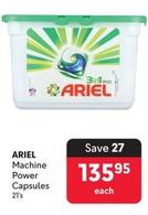 Ariel - Machine Power Capsules offers at R 135,95 in Makro
