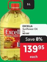 Excella - Sunflower Oil offers at R 139,95 in Makro