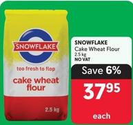 Snowflake - Cake Wheat Flour offers at R 37,95 in Makro