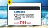 Samsung - 2-Channel Soundbar offers at R 2199 in Makro