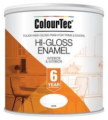 Colourtec universal gloss enamel paint black 1ltr offers at R 129 in Leroy Merlin